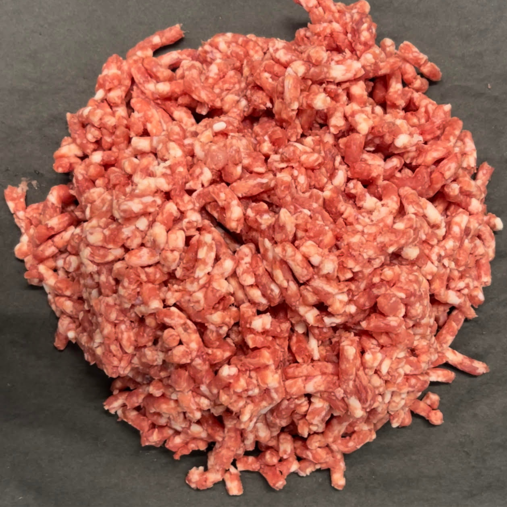 Ground beef grain fed